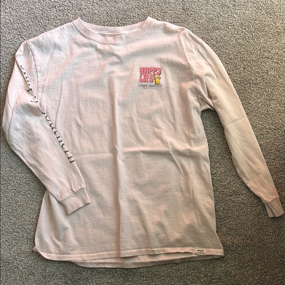 Kids Long Sleeve Shirt - Pink